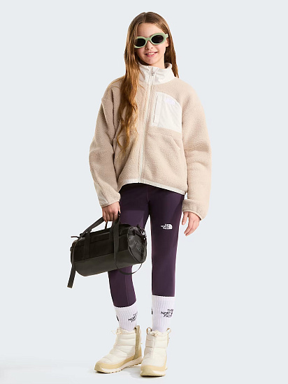 Куртка флисовая детская The North Face Yumiori Off-Peak FZ Timeless Taupe/White Dune - Фото 11 большая