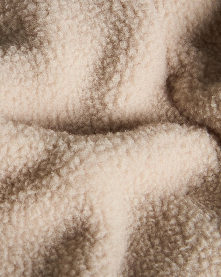 Куртка флисовая детская The North Face Yumiori Off-Peak FZ Timeless Taupe/White Dune - Фото 12 большая