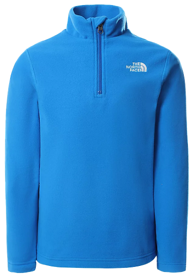 Пулон детский The North Face Glacier 1/4 Zip Hero Blue - Фото 1 большая