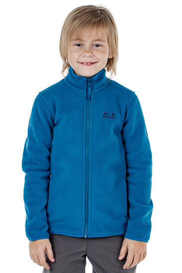 Куртка детская Jack Wolfskin Baksmalla Glacier Blue - Фото 4 большая