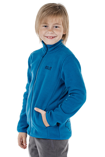 Куртка детская Jack Wolfskin Baksmalla Glacier Blue - Фото 5 большая