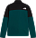 Куртка флисовая детская The North Face Hike Midlayer FZ Pacific Teal/TNF Black - Фото 2 малая