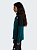 Куртка флисовая детская The North Face Hike Midlayer FZ Pacific Teal/TNF Black - Фото 11 малая