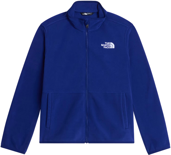 Куртка флисовая детская The North Face Glacier FZ Zip In Glacier Bold Blue - Фото 1 большая