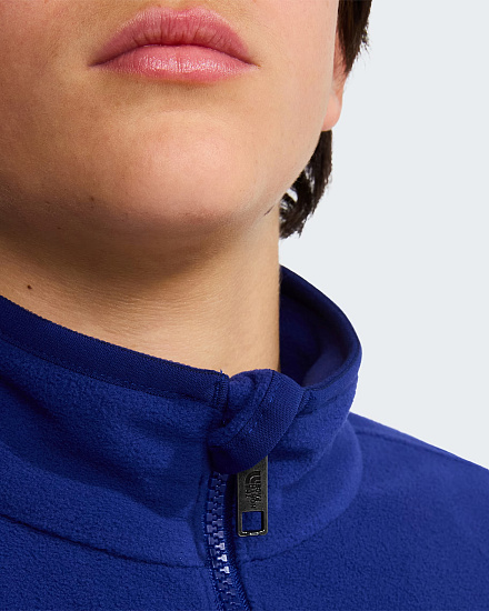 Куртка флисовая детская The North Face Glacier FZ Zip In Glacier Bold Blue - Фото 5 большая