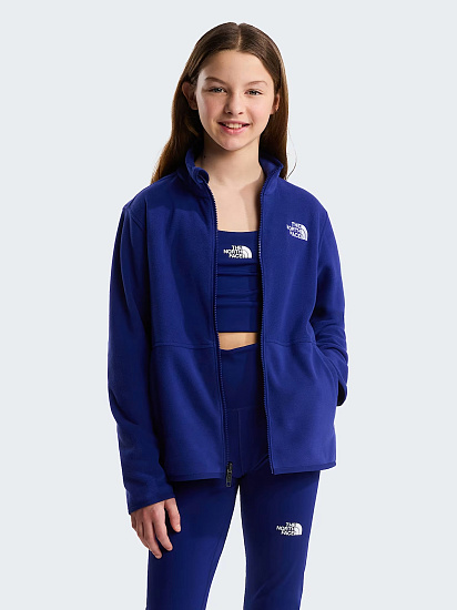 Куртка флисовая детская The North Face Glacier FZ Zip In Glacier Bold Blue - Фото 12 большая
