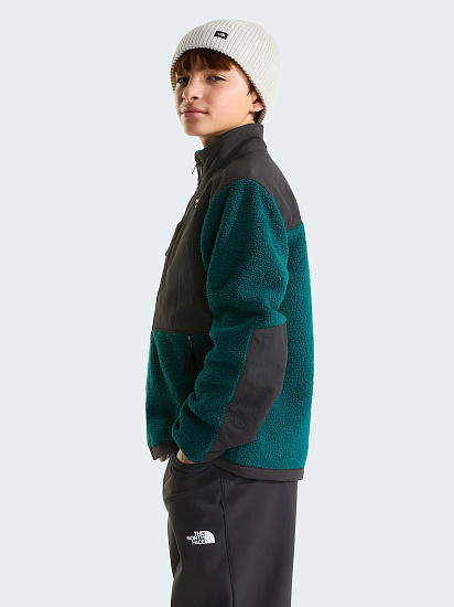 Куртка флисовая детская The North Face Denali Pacific Teal - Фото 4 большая