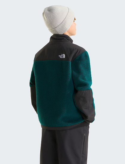 Куртка флисовая детская The North Face Denali Pacific Teal - Фото 5 большая