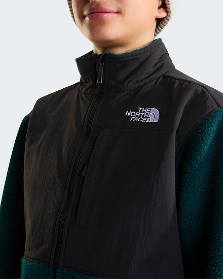 Куртка флисовая детская The North Face Denali Pacific Teal - Фото 8 большая