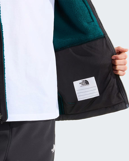 Куртка флисовая детская The North Face Denali Pacific Teal - Фото 11 большая