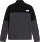 Куртка флисовая детская The North Face Hike Midlayer FZ Anthracite Grey/TNF Black - Фото 2 малая