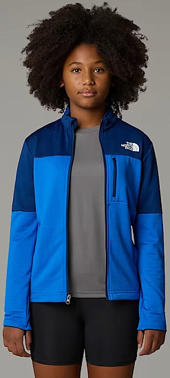 Куртка детская The North Face Hike Mid Full Zip Hero Blue/Estate Blue - Фото 2 большая