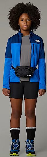 Куртка детская The North Face Hike Mid Full Zip Hero Blue/Estate Blue - Фото 7 большая