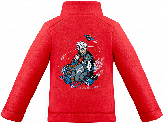 Куртка детская Poivre Blanc W22-1510-BBBY/A Scarlet Red 8 - Фото 2 большая