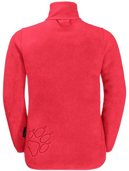 Куртка детская Jack Wolfskin Baksmalla Tulip Red - Фото 2 большая