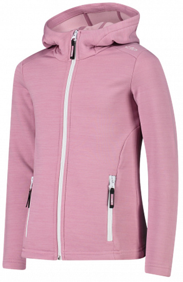 Куртка детская CMP Fix Hood 30E9675 Light Pink - Фото 3 большая
