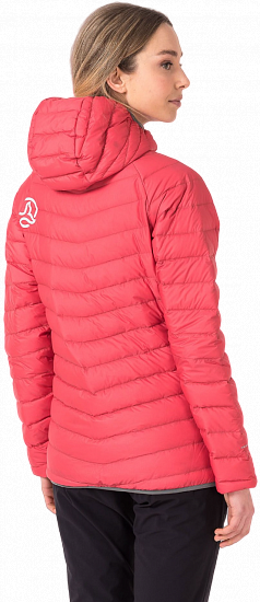 Куртка женская Ternua Vilma Hood Down Deep Cerise - Фото 5 большая