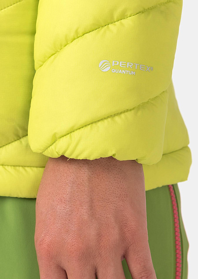 Куртка женская Ternua Amphu Acid Lime - Фото 2 большая