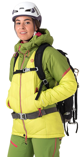 Куртка женская Ternua Amphu Acid Lime - Фото 12 большая