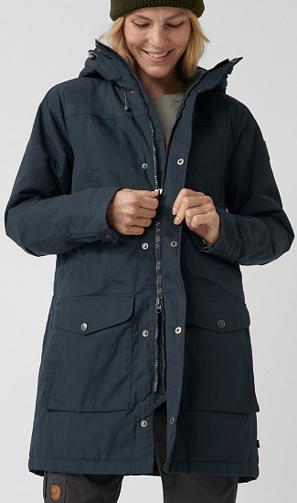 Парка женская Fjallraven Greenland Winter Parka Night Sky - Фото 3 большая