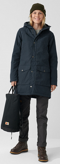 Парка женская Fjallraven Greenland Winter Parka Night Sky - Фото 5 большая