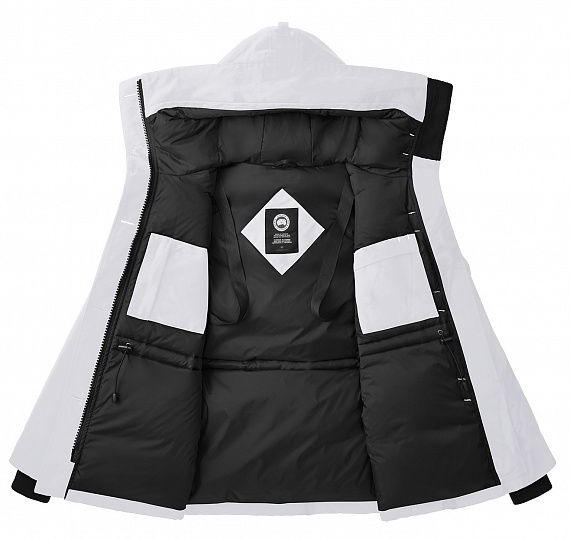 Куртка женская Canada Goose Montebello White - Фото 3 большая
