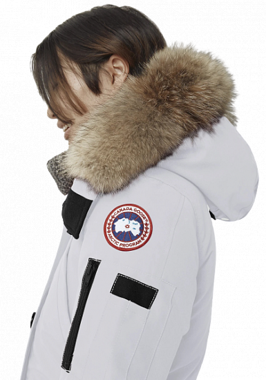 Куртка женская Canada Goose Montebello White - Фото 5 большая