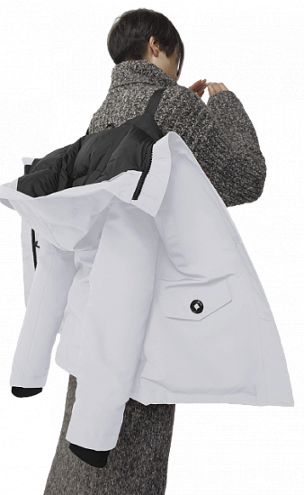 Куртка женская Canada Goose Montebello White - Фото 8 большая