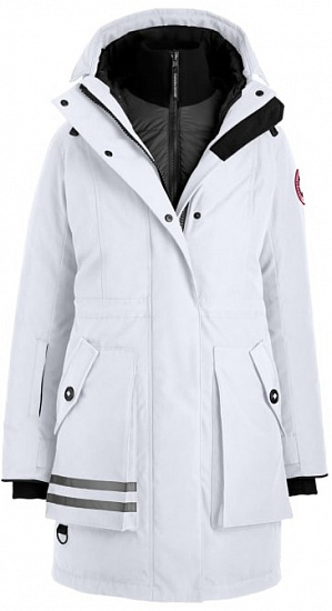 Куртка женская Canada Goose Toronto Black/White - Фото 1 большая