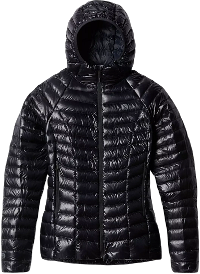 Куртка женская Mountain Hardwear Ghost Whisperer Hoody Black - Фото 1 большая