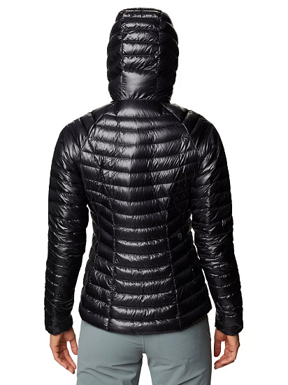 Куртка женская Mountain Hardwear Ghost Whisperer Hoody Black - Фото 4 большая