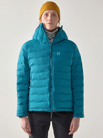 Куртка женская Haglofs Spitz Down Deep Teal - Фото 3 большая