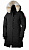 Парка женская Canada Goose Lorette Parka Black - Фото 1 малая