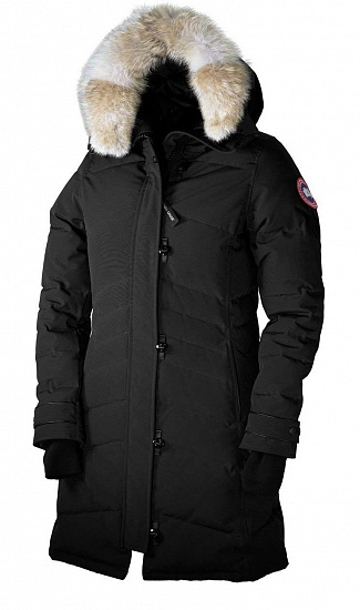 Парка женская Canada Goose Lorette Parka Black - Фото 1 большая