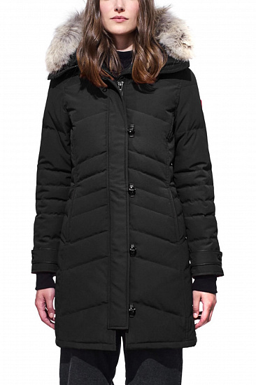 Парка женская Canada Goose Lorette Parka Black - Фото 3 большая