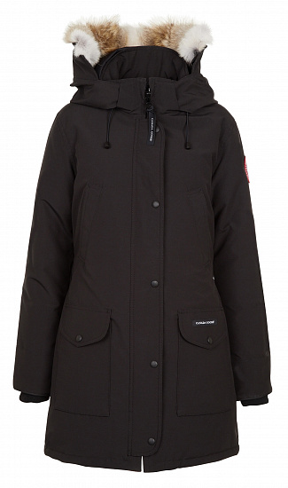 Парка женская Canada Goose Trillium Parka HD Black - Фото 5 большая