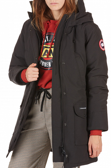 Парка женская Canada Goose Trillium Parka HD Black - Фото 6 большая