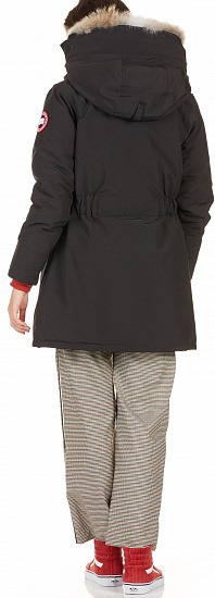 Парка женская Canada Goose Trillium Parka HD Black - Фото 9 большая