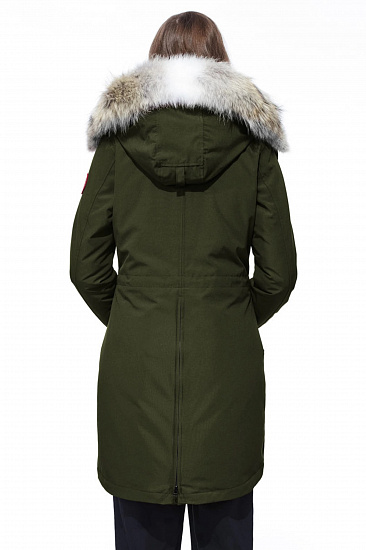 Парка женская Canada Goose Rossclair Parka Military Green - Фото 4 большая