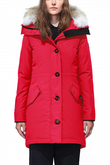 Парка женская Canada Goose Rossclair Parka Red - Фото 2 большая