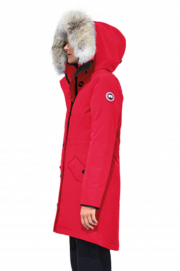 Парка женская Canada Goose Rossclair Parka Red - Фото 3 большая