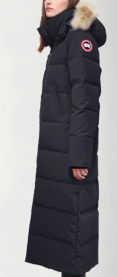 Пальто женское Canada Goose Mystique Parka Navy - Фото 3 большая
