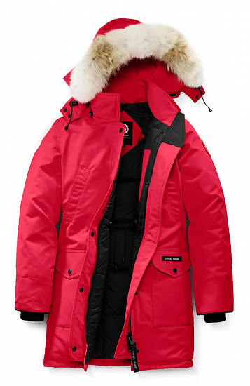 Парка женская Canada Goose Trillium Parka HD Red - Фото 2 большая