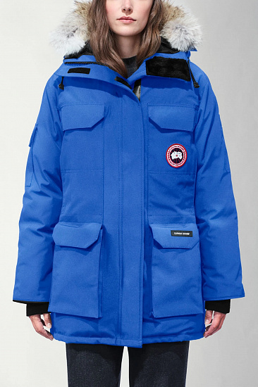 Парка женская Canada Goose PBI Expedition Parka Royal PBI Blue - Фото 2 большая