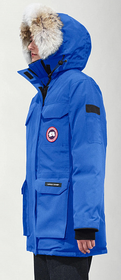 Парка женская Canada Goose PBI Expedition Parka Royal PBI Blue - Фото 4 большая