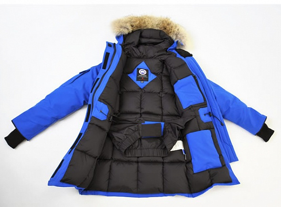 Парка женская Canada Goose PBI Expedition Parka Royal PBI Blue - Фото 7 большая