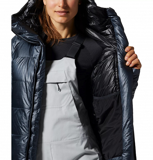 Куртка женская Mountain Hardwear Phantom Blue Slate - Фото 8 большая