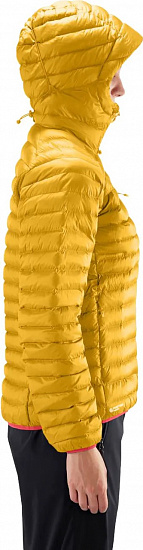 Куртка женская Haglofs Rapid Mimic Hood Pumpkin Yellow - Фото 4 большая