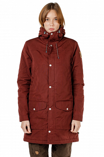 Парка женская Fjallraven Greenland Winter Marron - Фото 3 большая