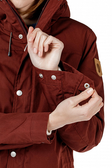 Парка женская Fjallraven Greenland Winter Marron - Фото 6 большая